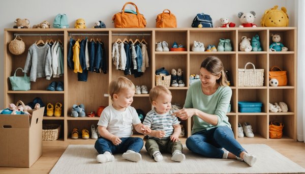 Wie kann man ein lokales Netzwerk für den Austausch von Baby- und Kinderausrüstung aufbauen?